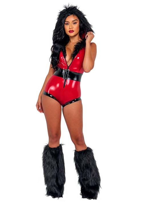 Women's Sexy Santa Honey Costume - US 3992