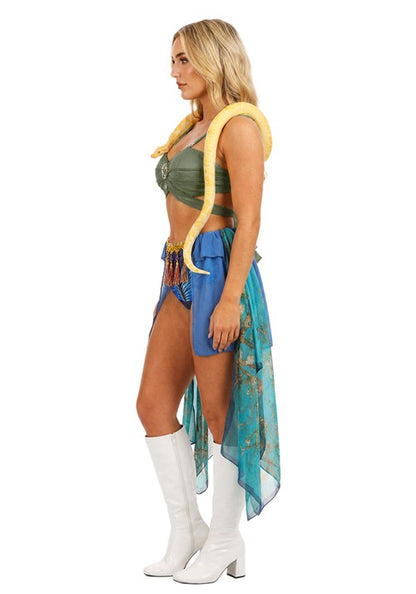 Women's Sexy Serpentine Pop Star Costume - US 6380