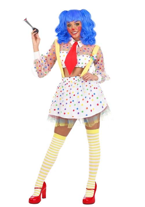 Sheer Clown Costume for Women - US 1093