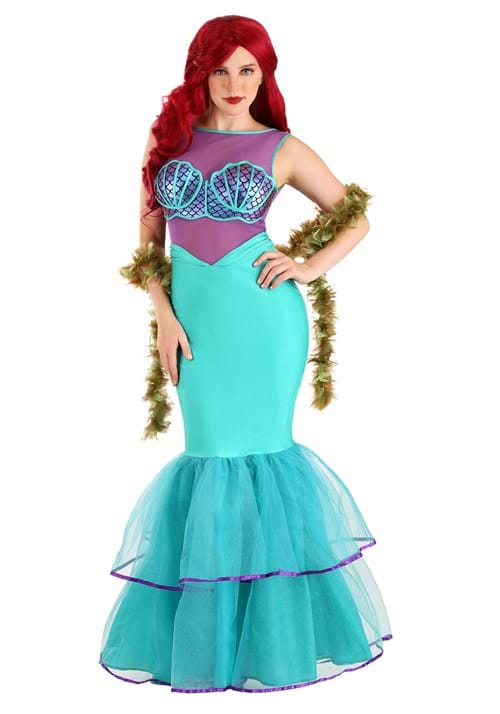 Shell-a-brate Mermaid Women's Costume - US 4499