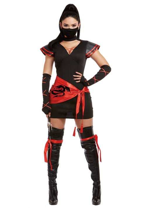 Silent Ninja Costume for Women - US 7529