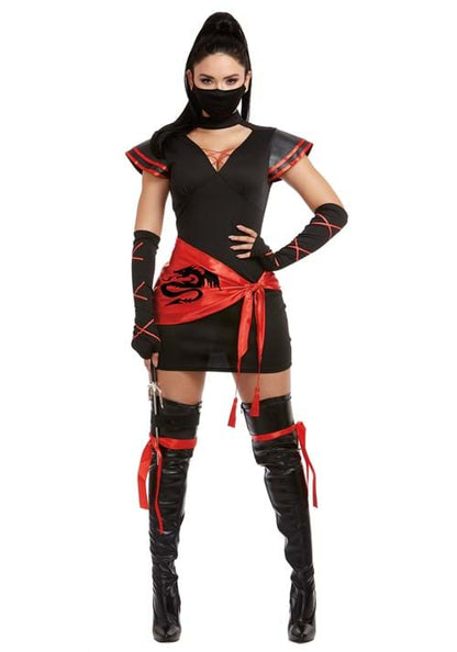 Silent Ninja Costume for Women - US 7529