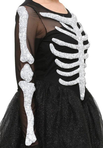 Women's Skeleton Beauty Costume - US 1285