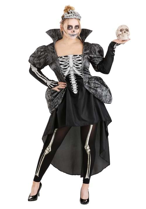 Skeleton Queen Costume for Women - US 9640