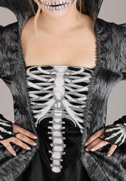 Skeleton Queen Costume for Women - US 9640