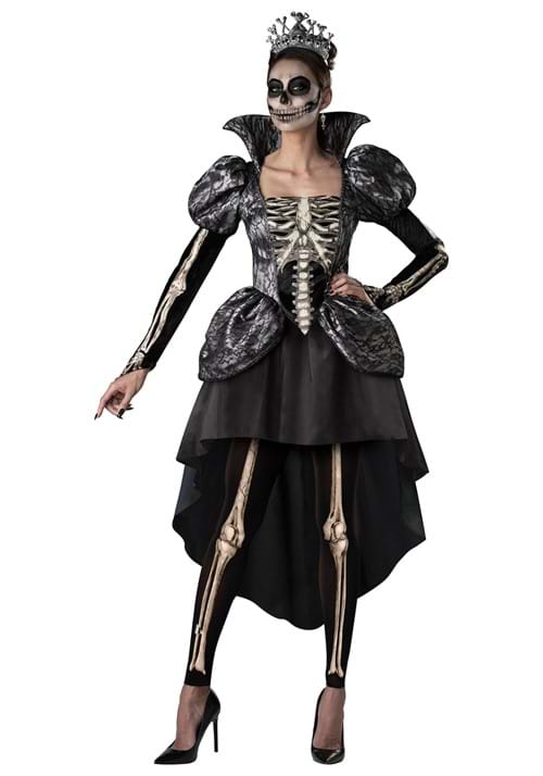 Skeleton Queen Costume for Women - US 9640