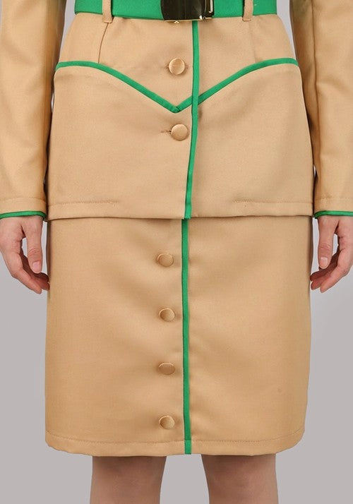 Women's Socialite Girl Scout Troop Leader Costume - US 7871