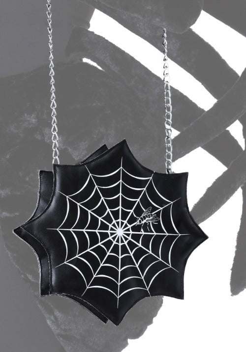 Spider Web Women's Purse - US 9088