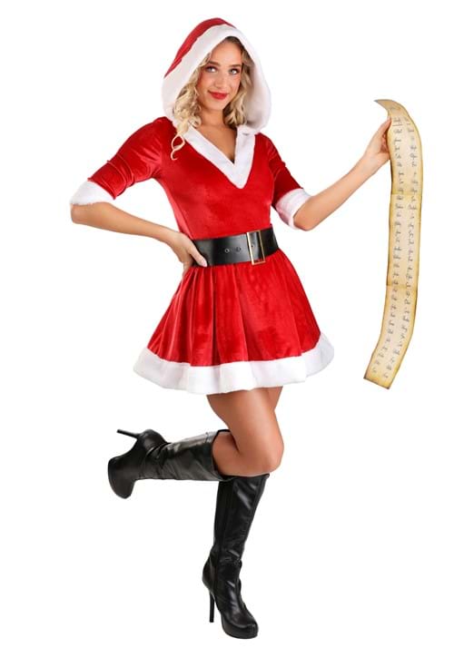 Spirited Santa Claus Costume for Women - US 0138