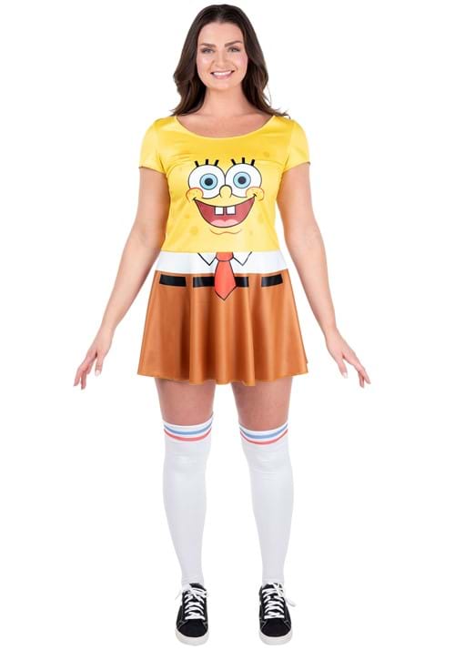 Women's SpongeBob Costume Dress - US 8897