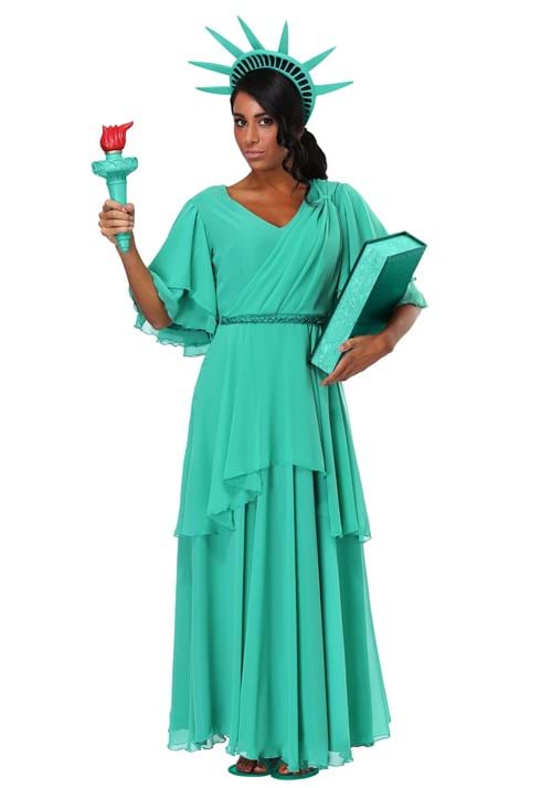 Women's Statue of Liberty Costume - US 5456