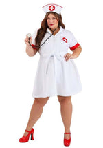 Stitch Me Up Nurse Plus Size Costume Dress for Women - US 0822