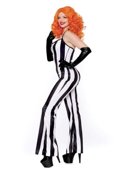 Striped Jumpsuit Costume for Women - US 0306