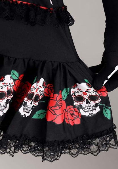 Sugar Skull Costume for Women - US 5468