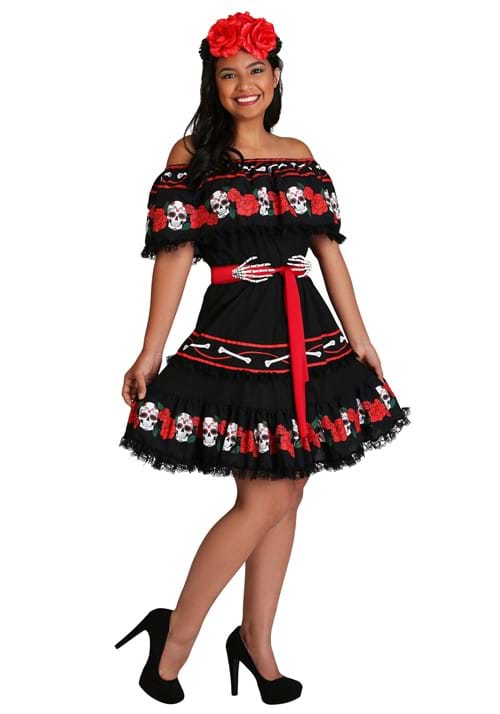 Sugar Skull Costume for Women - US 5468