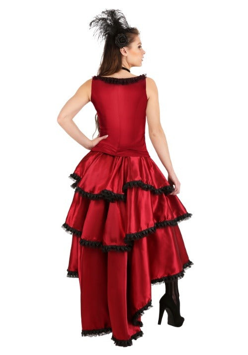Sultry Saloon Girl Costume for Women - US 0387