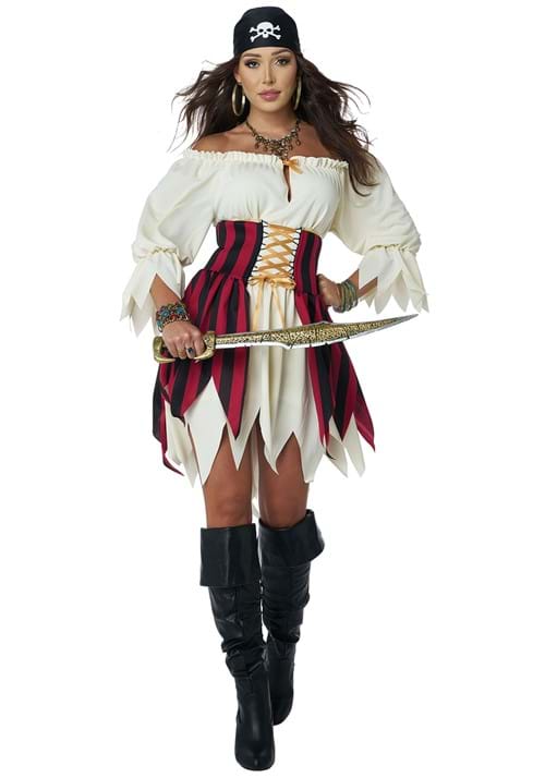 Women's Sultry Sea Pirate Costume - US 0544