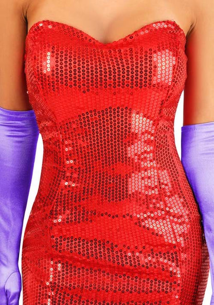 Womens Sultry Singer Costume - US 3124
