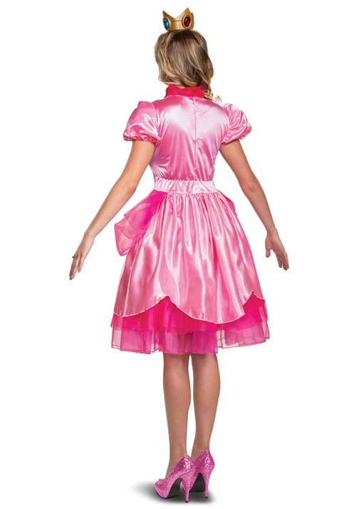 Super Mario Deluxe Princess Peach Costume for Women - US 2304