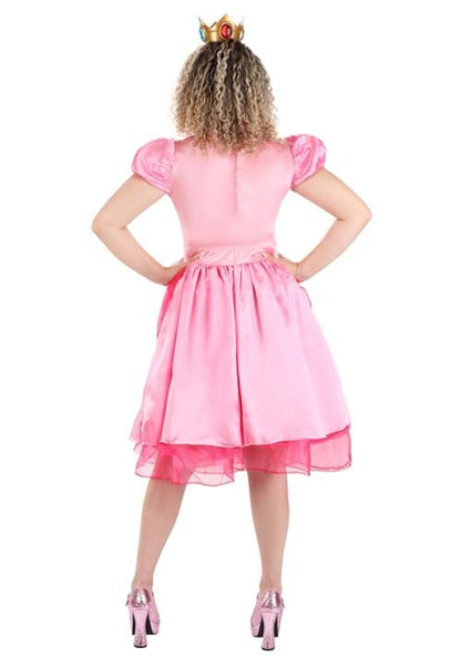 Super Mario Deluxe Princess Peach Costume for Women - US 2304