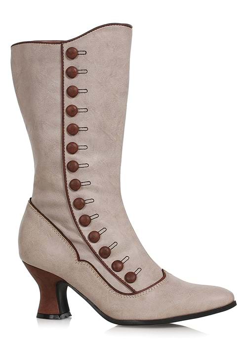 Tan Victorian Spat Boot for Women - US 5359