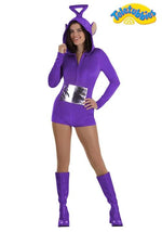 Teletubbies Women's Tinky Winky Romper Costume - US 3685