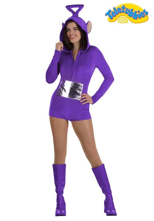 Teletubbies Women's Tinky Winky Romper Costume - US 3685