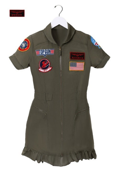 Top Gun Flight Dress Costume - US 1004
