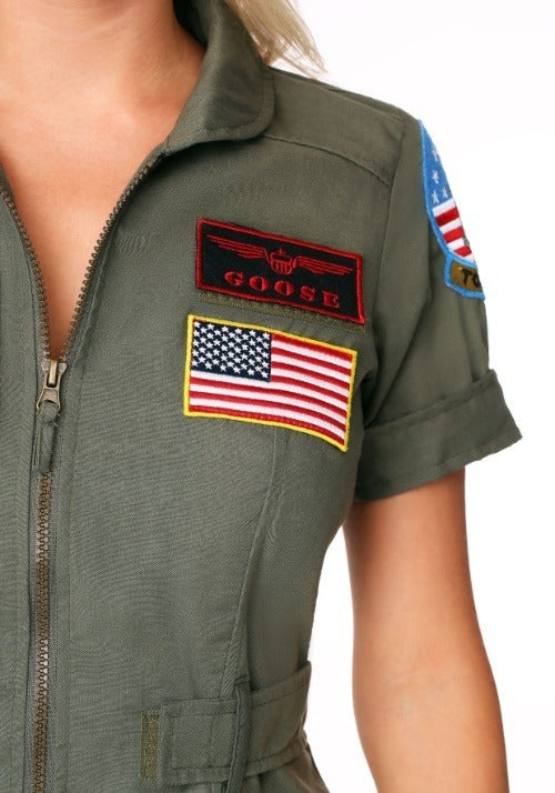 Top Gun Flight Dress Costume - US 1004