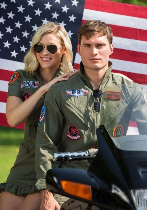 Top Gun Flight Dress Costume - US 1004