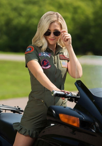 Top Gun Flight Dress Costume - US 1004