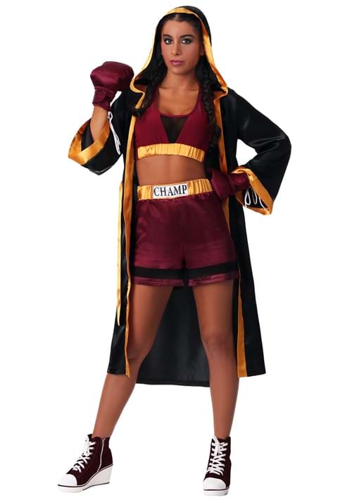 Women's Tough Boxer Costume - US 5615