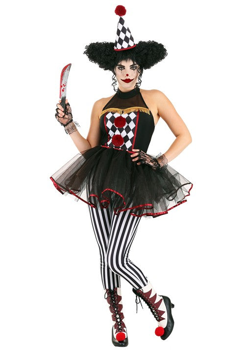Women's Twisted Clown Costume - US 2499