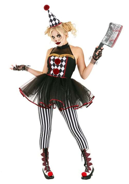 Women's Twisted Clown Costume - US 2499