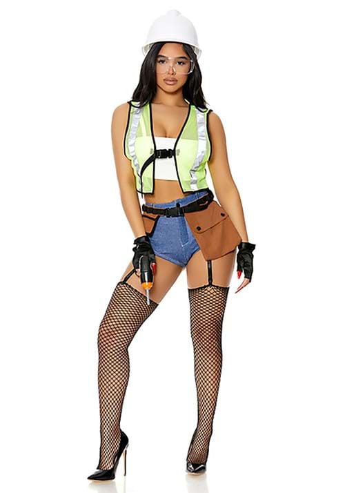 Women's Sexy Under Construction Costume - US 4157