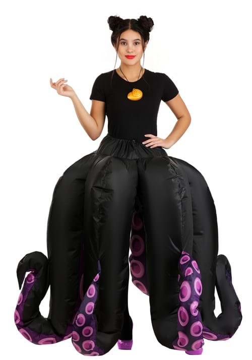 Women's Ursula Inflatable Long Skirt and Necklace Costume - US 8368