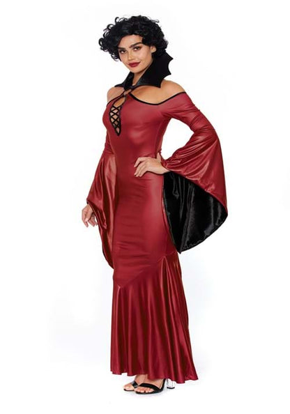 Women's Vampire Red Vixen Costume Dress - US 9567