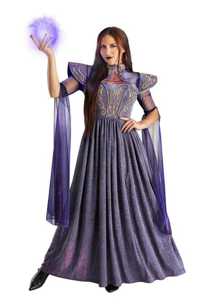 Women's Violet Sorceress Costume - US 4538