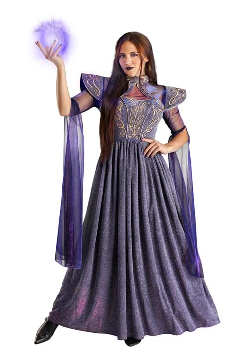 Women's Violet Sorceress Costume - US 4538