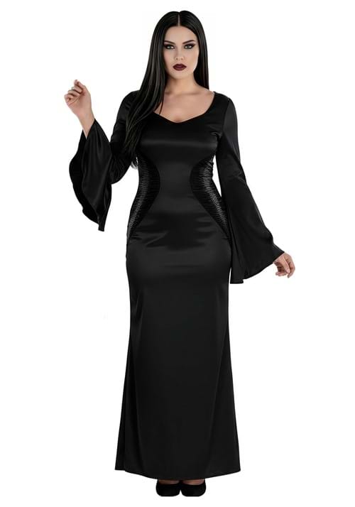 Women's Wednesday Morticia Costume - US 8682