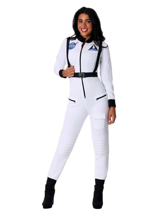 White Astronaut Costume for Women - US 1057