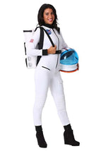 White Astronaut Costume for Women - US 1057