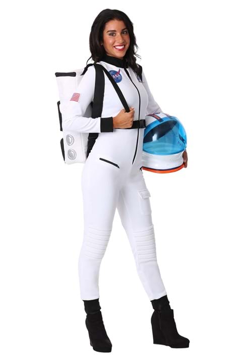 White Astronaut Costume for Women - US 1057