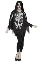 White Bones Women's Poncho Costume - US 7591