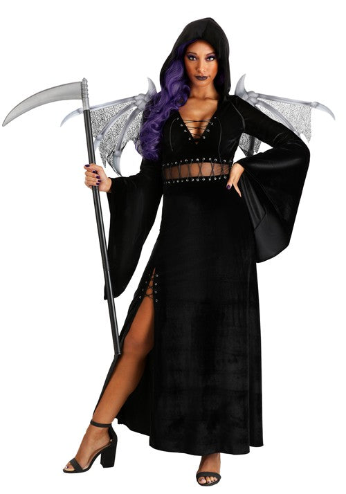 Winged Reaper Costume for Women - US 5461