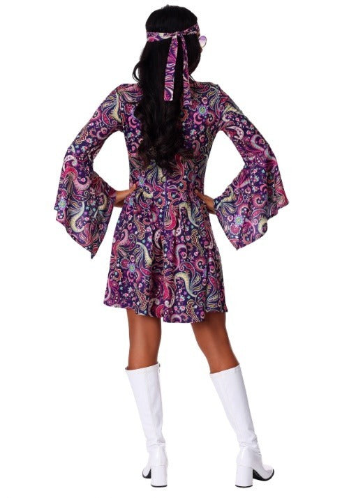 Women's Woodstock Hippie Costume - US 2264