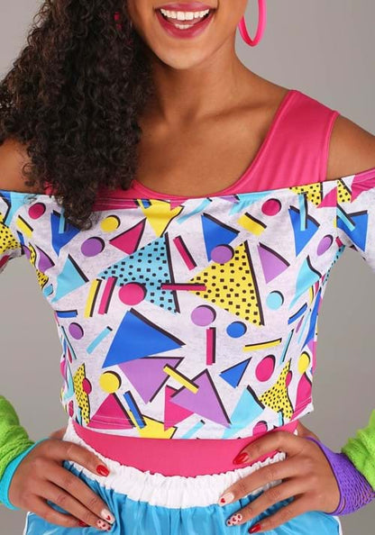 Work It Out 80s Women's Costume - US 2112