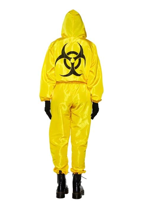 Yellow Hazmat Suit Costume for Women - US 3414