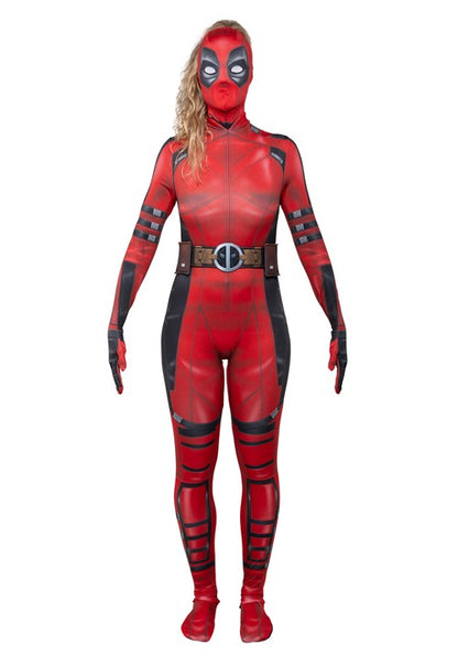 Women's Zentai Suit Ladypool Costume - US 7163