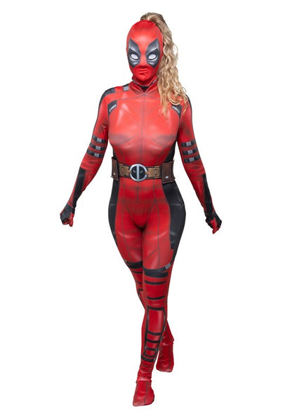 Women's Zentai Suit Ladypool Costume - US 7163